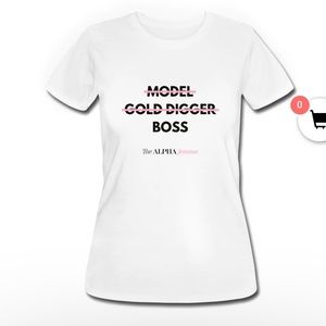 Brand new Boss slogan T-shirt